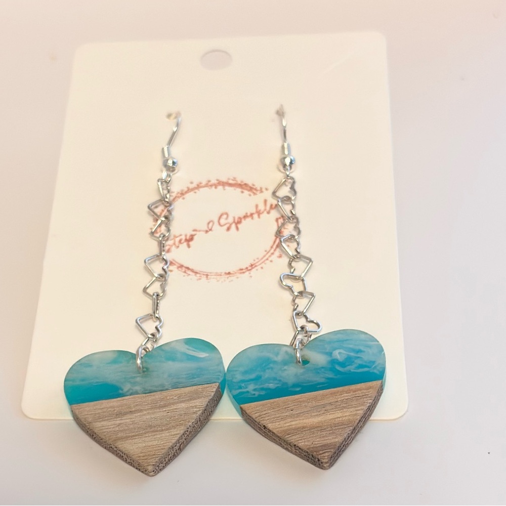 Heart dangles